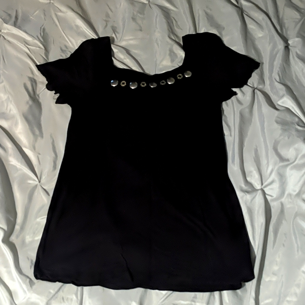 Daisy fuentes large black top